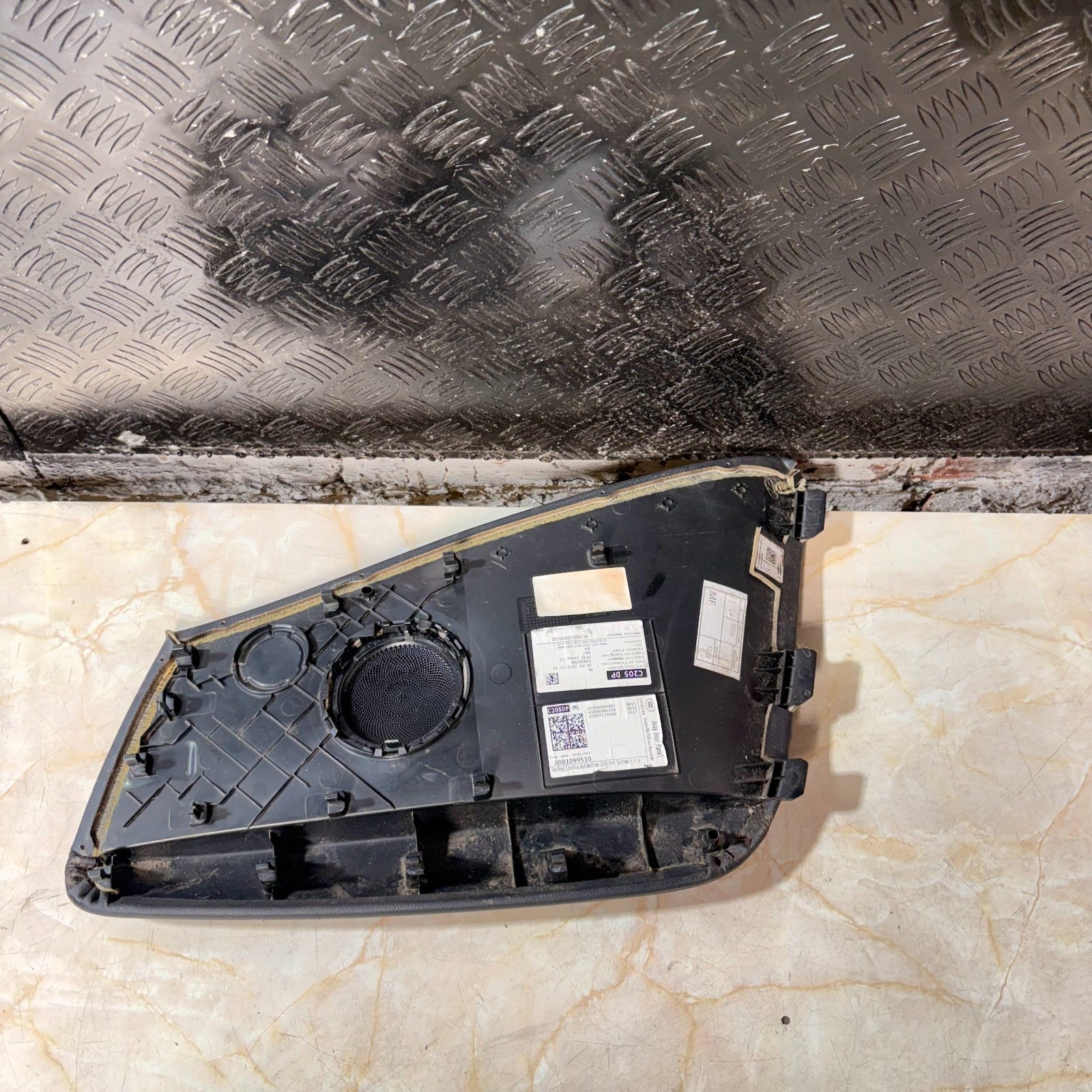 MERCEDES C-CLASS C205 COUPE 2015-23 REAR LEFT N/S TRIM PANEL SPEAKER A2056900302
