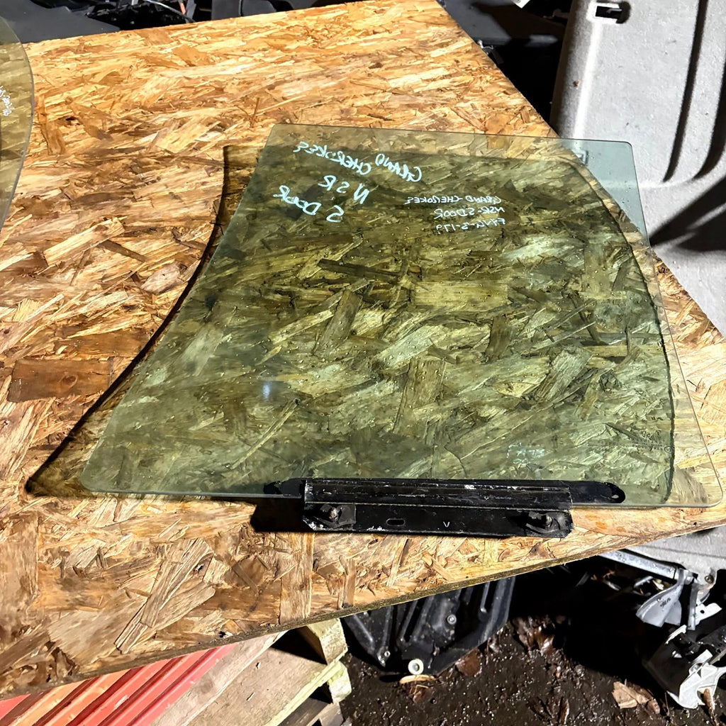 Jeep Grand Cherokee Rear Left Door Window Glass NSR Passenger Drop Glass 5 Door