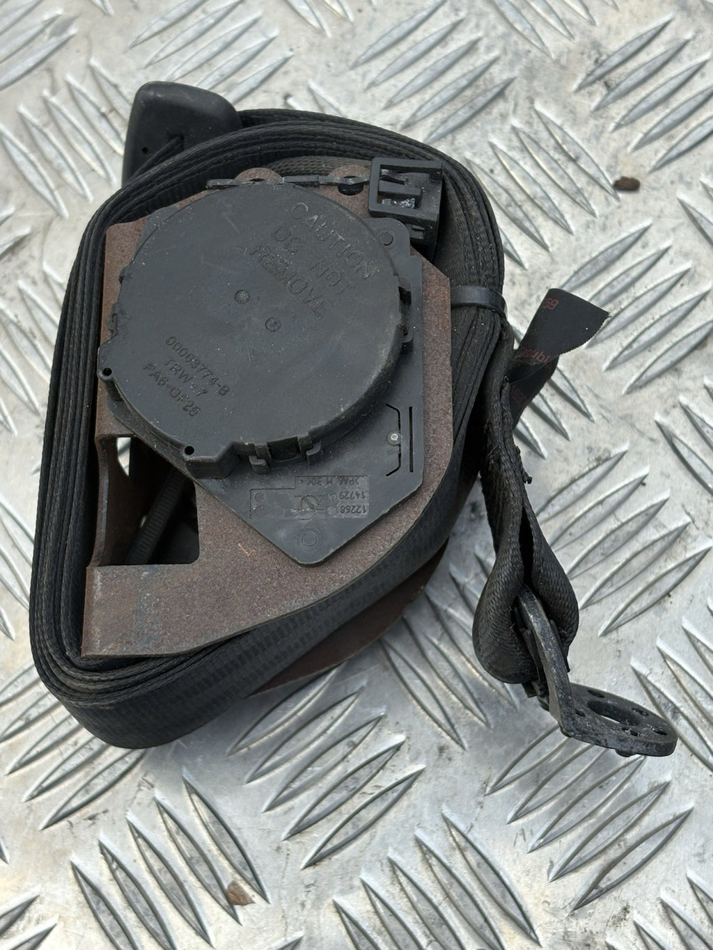 Seat Ibiza Left Passenger Nearside Rear Seat Belt 6l0857805b Mk3 2002-2009U
