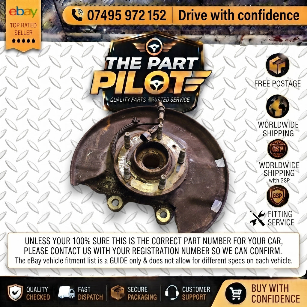 Vauxhall Astra J 1.7 CDTI 2010-2014 5 Door NSF Hub Knuckle ABS 13319482 13583479