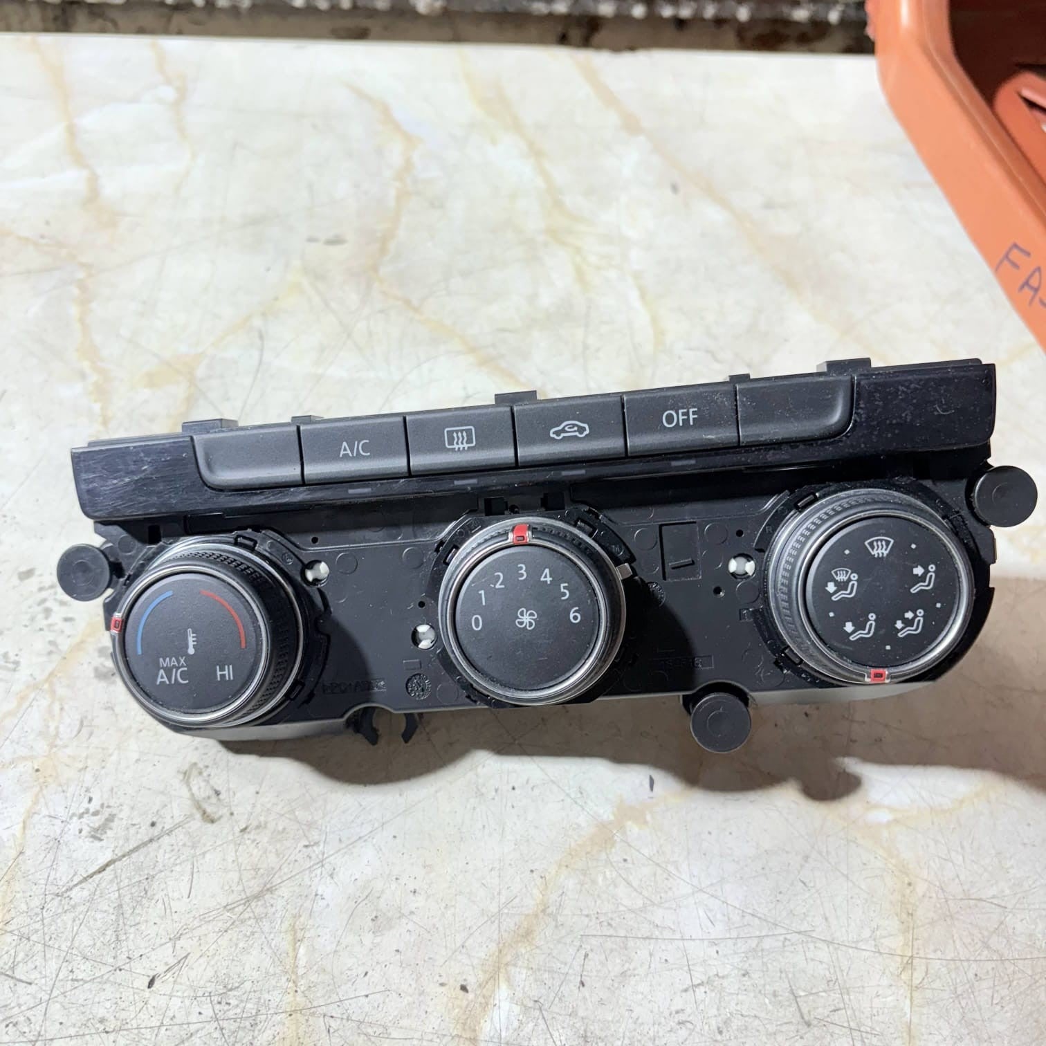 VW GOLF MK7 5G ESTATE 2015-2020 AC HEATER CLIMATE CONTROL PANEL 5G0907426T