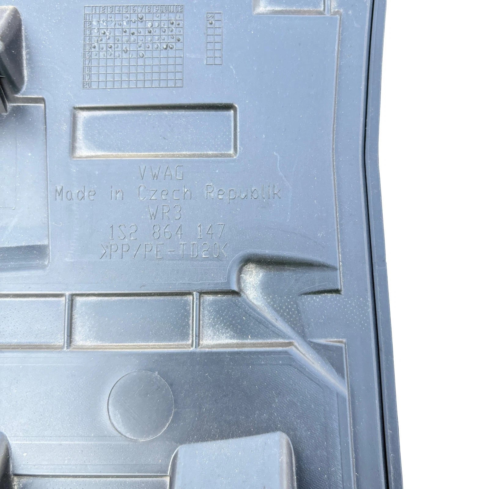 VW Up Skoda Citigo Seat Mii 11-23 Lower Driver Dashboard Footwell Trim 1S2864147