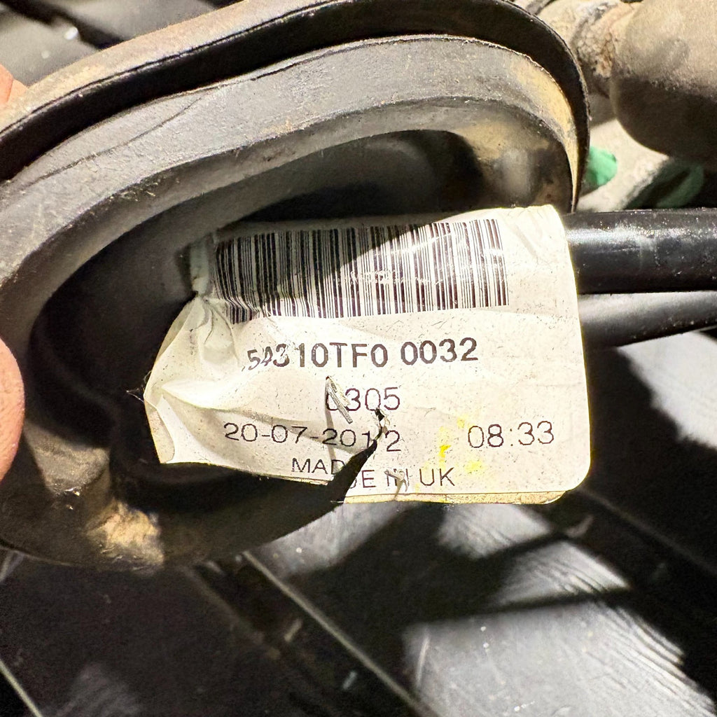 HONDA JAZZ 2008-2015 5 SPEED MANUAL GEAR LINKAGE CABLES 54310TF00032
