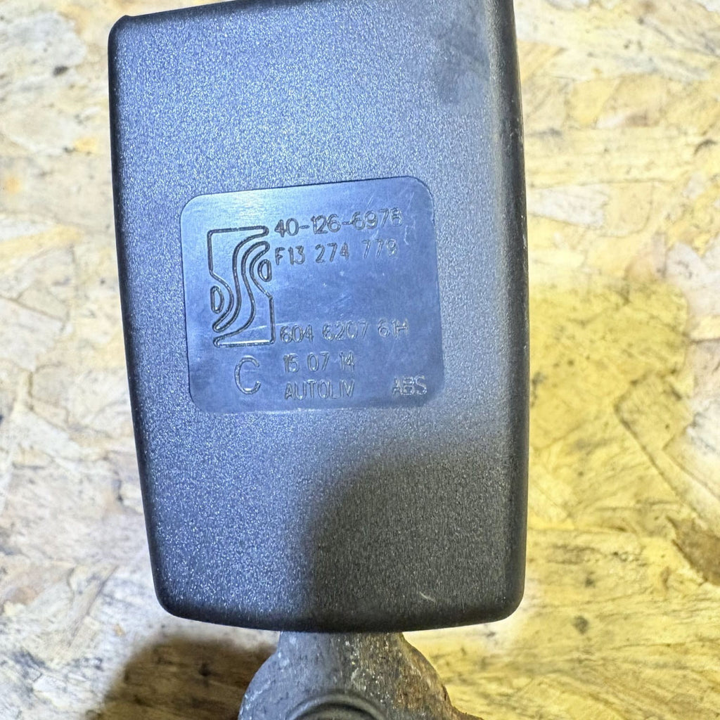 VAUXHALL CORSA D REAR MIDDLE CENTRE SEAT BELT BUCKLE STALK 2006-2014 401266978