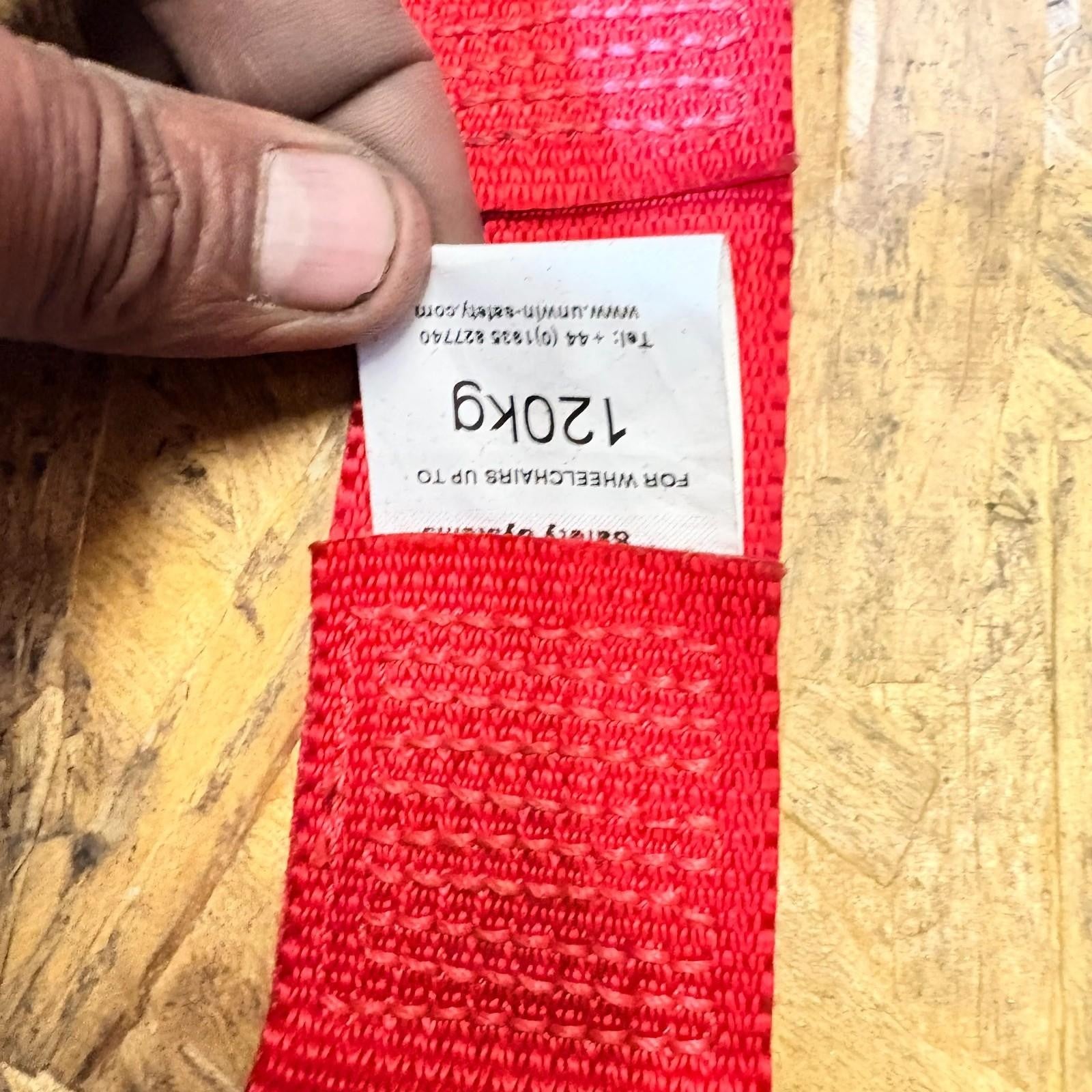 Unwin Wheelchair Safety Belt Passenger Restraint Lap Belt Genuine OEM OF08 | WAV