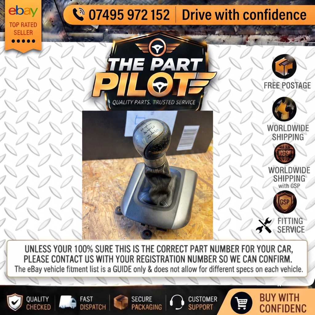 Toyota RAV4 XA20 2003-2005 RHD 5 Speed Manual Gear Lever Shifter + Trim