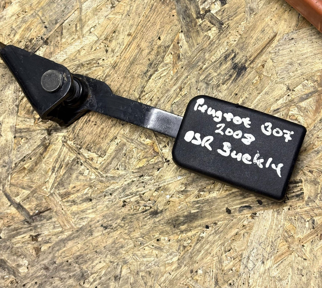 Peugeot 307 Rear Right Seat Belt Buckle Clip B6009409 2001-2008