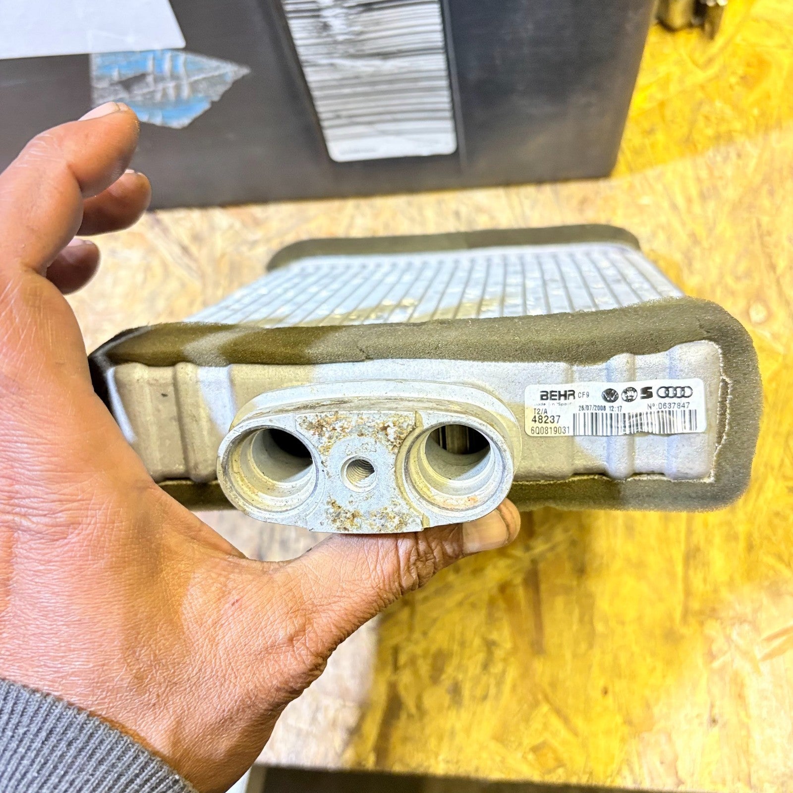 VW Polo 6R Dash Heater Matrix Radiator Heat Exchanger 6Q0819031
