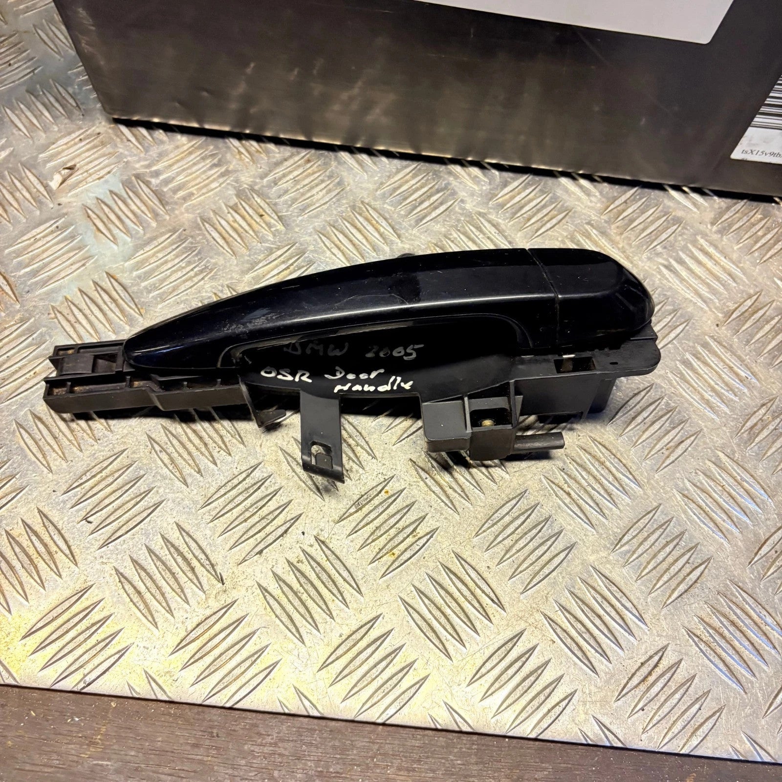BMW 3 Series E90 04-11 E91 05-12 Rear Right Door Handle Assembly Black