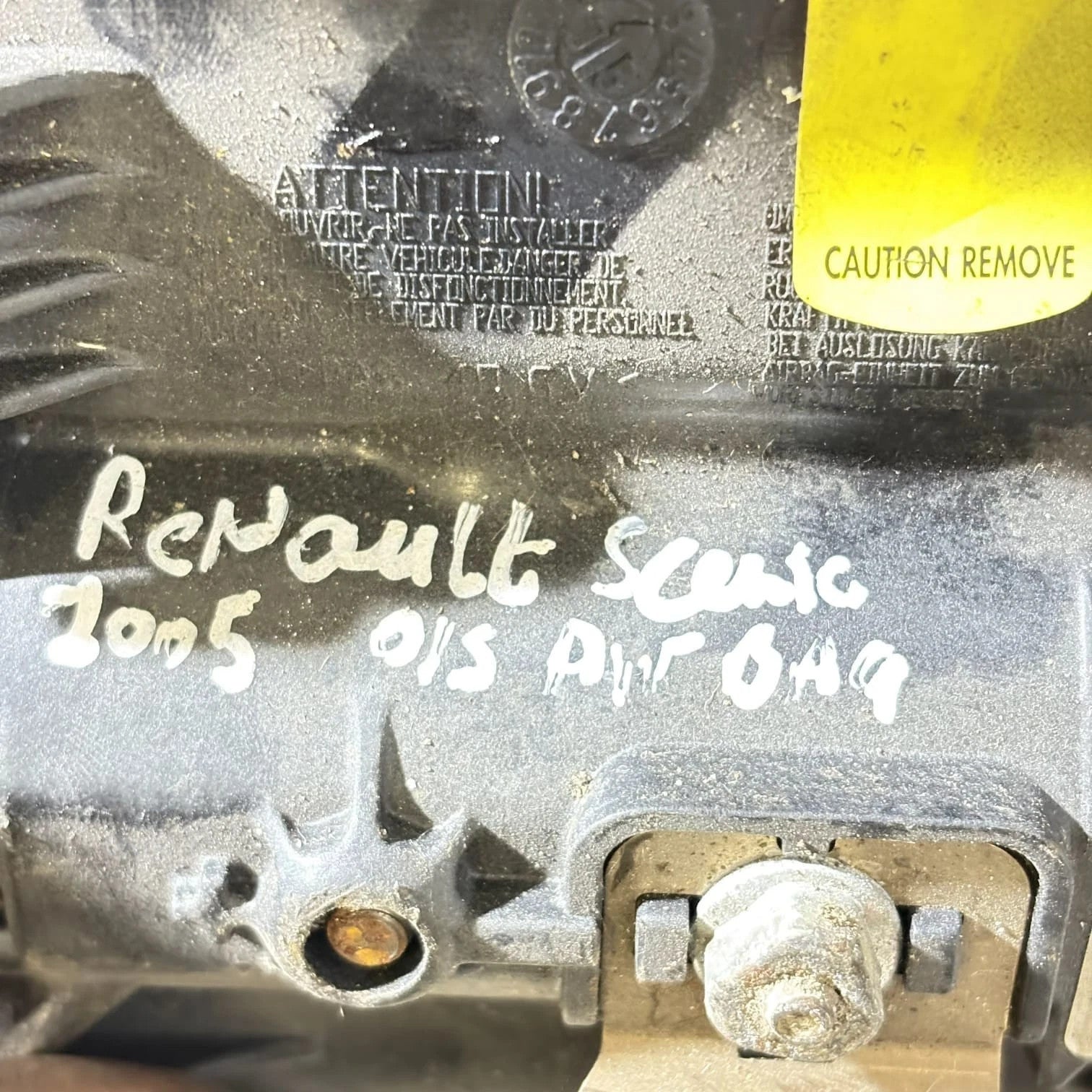 Renault Megane 1.9 Dci 2005 Year Steering Part 8200381851A 6010579