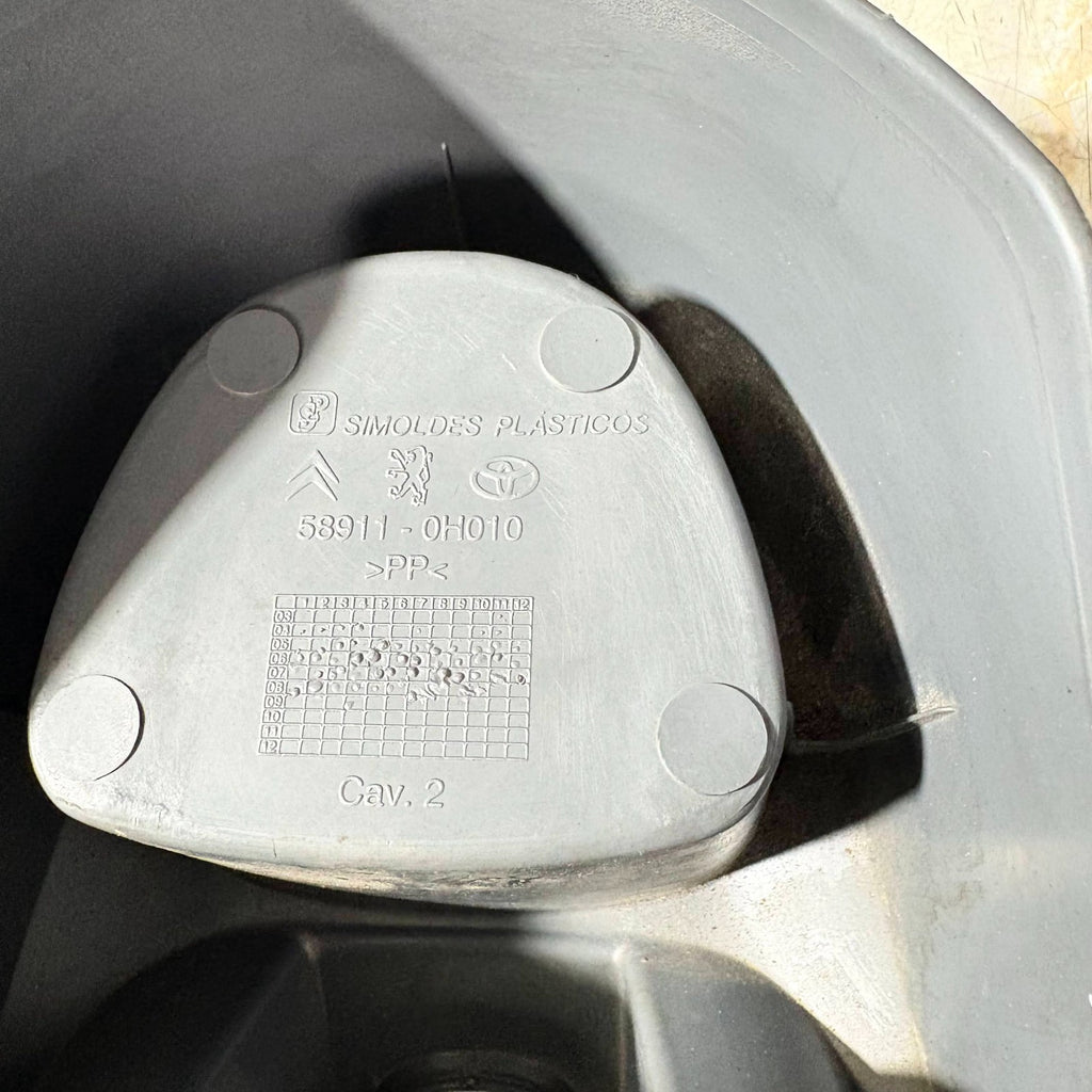 Peugeot 107 Citroen C1 Toyota Aygo 2005-2014 Handbrake Surround Trim 58911-0H010