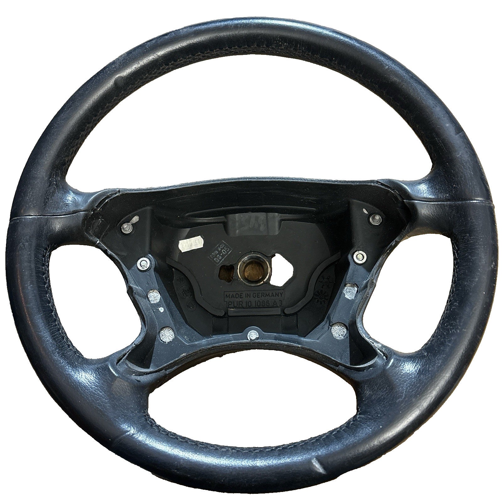 MERCEDES CLK320 W209 C209 2002-2009 COUPE LEATHER STEERING WHEEL PUR101086A3