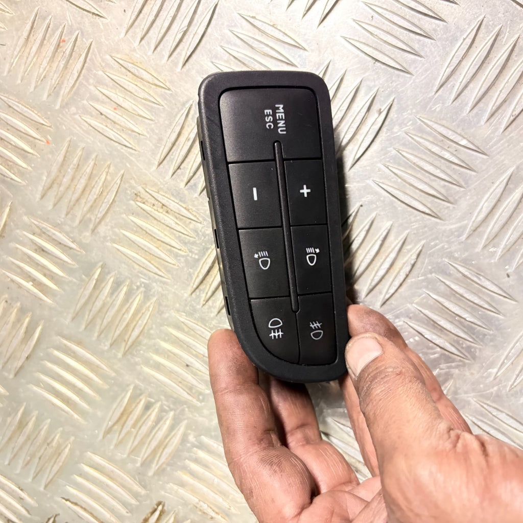Fiat Punto Menu Button Headlight Controls Switch 2009