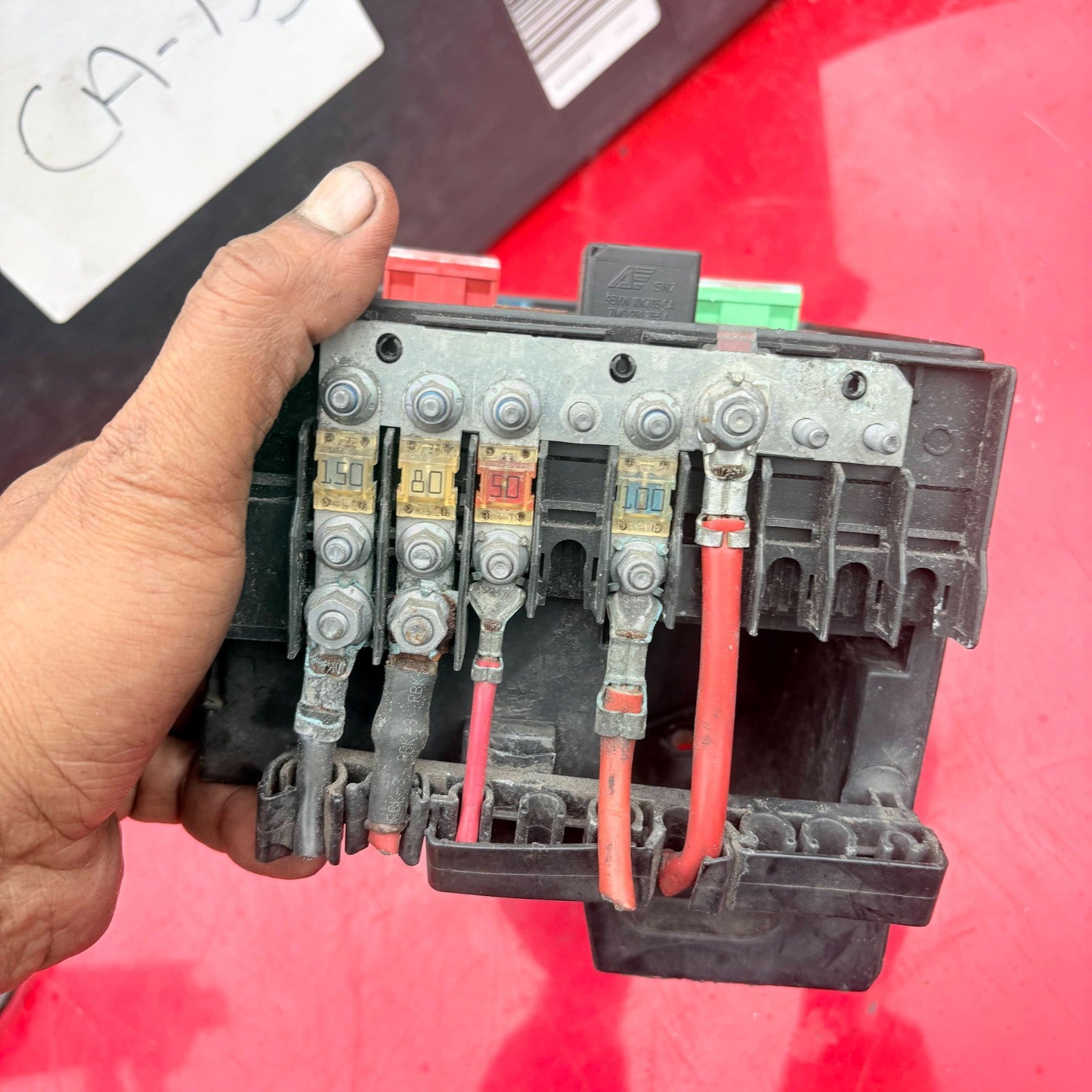 Volkswagen Golf Plus 2007 Fuse Box 017181301