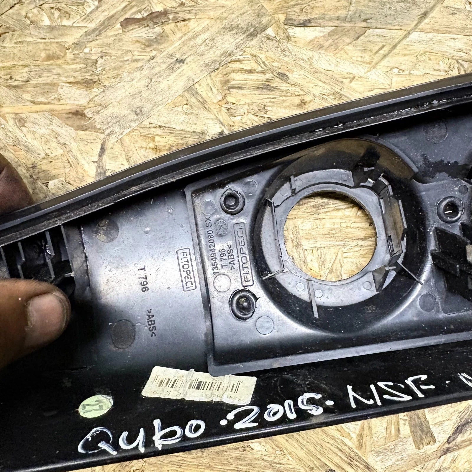 FIAT QUBO 2010-2015 PASSENGER FRONT LEFT SIDE DOOR AUDIO TWEETER + TRIM