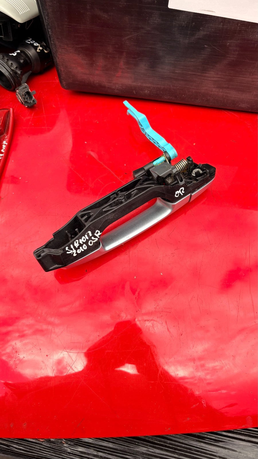 Volkswagen Scirocco 2010 Rear Door Handle Right Driver Side OSR
