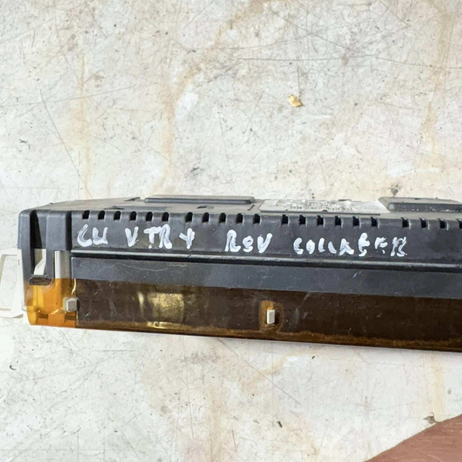 Citroen C4 Digital Clock Display Screen 9654149280 MK1 #172