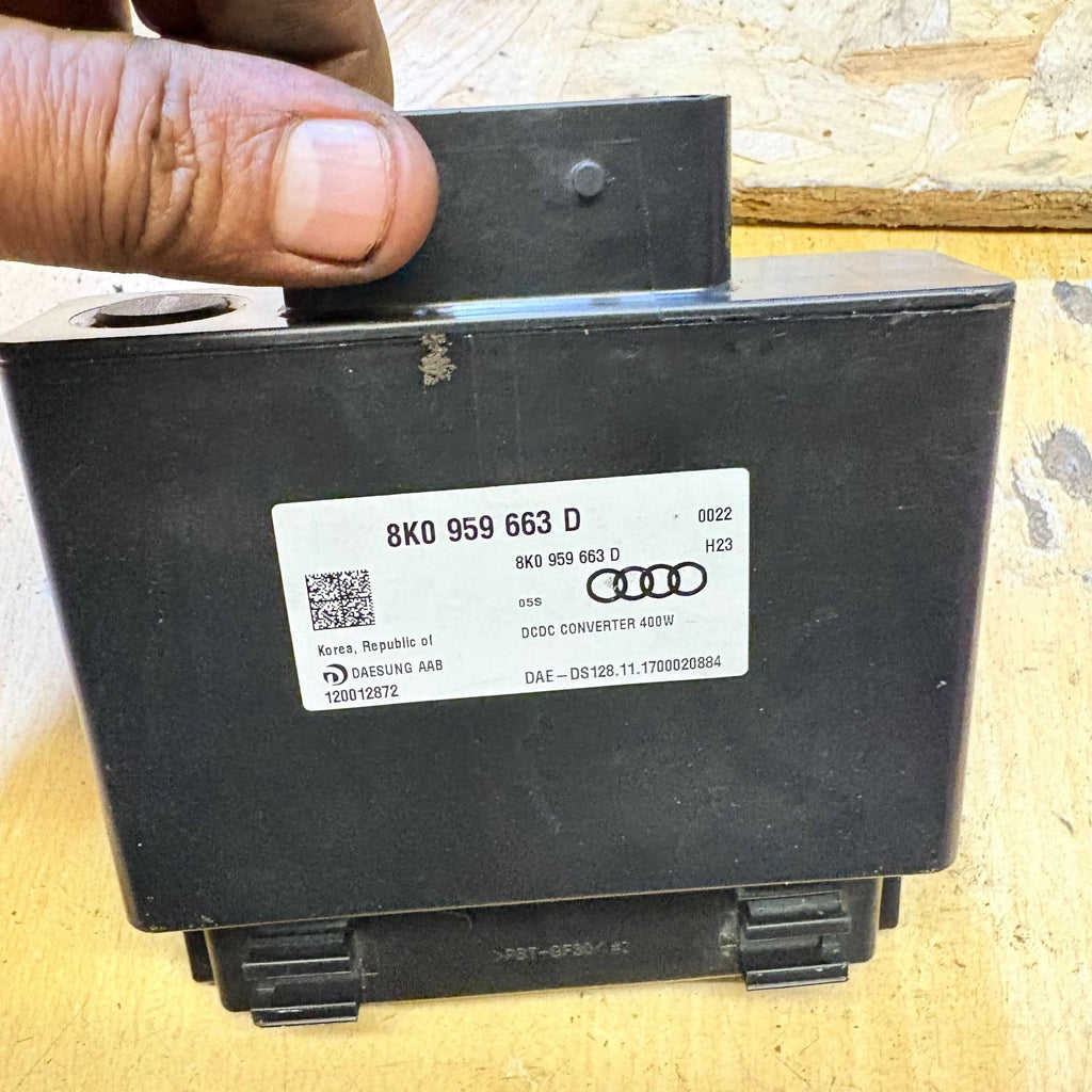 AUDI A1 2018 Voltage Convertor Module ECU 8K0959663D