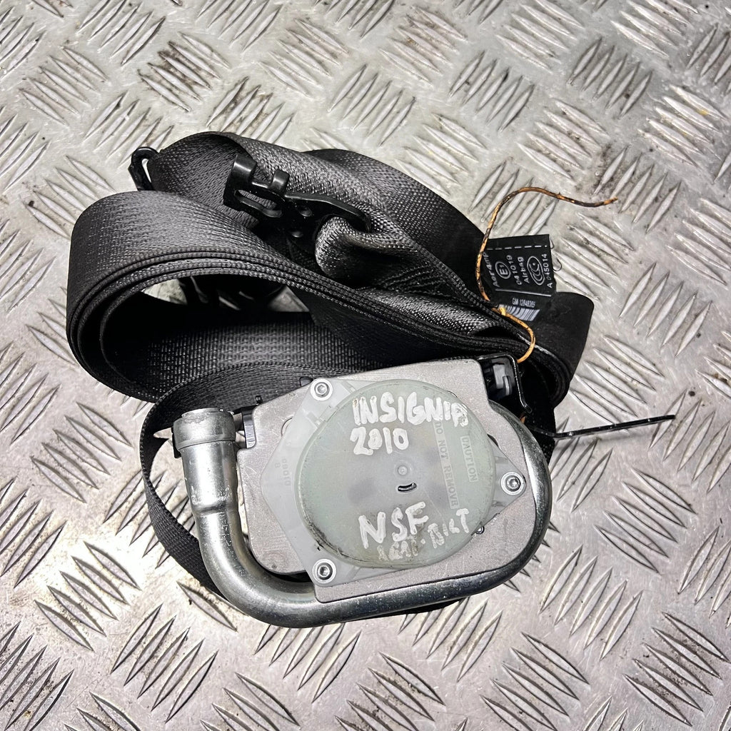 OPEL INSIGNIA 2010 LEFT SIDE FRONT SEATBELT