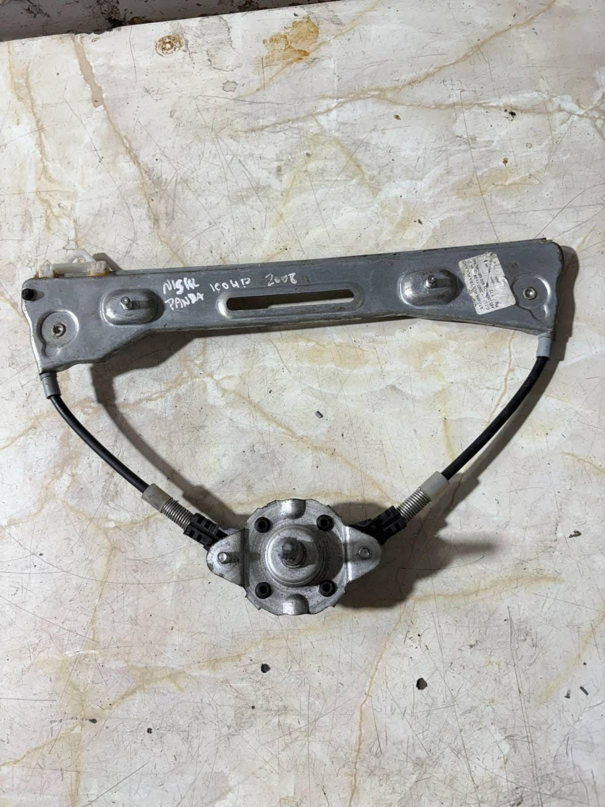 Fiat Panda Left Passenger N/S Rear Window Regulator Manual 46803654 2008