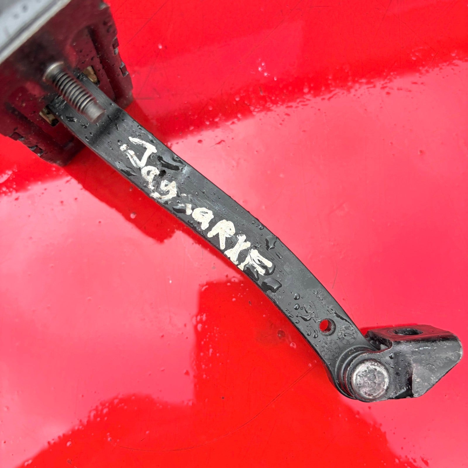 JAGUAR XF X250 01-2009 4DR FRONT PASSENGER LEFT DOOR CHECK STRAP 8X23-F23552-AC