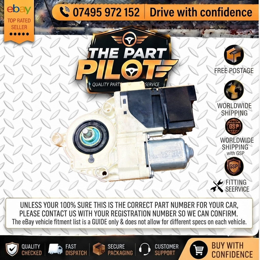 Citroen C4 Front Drivers Door Window Motor Regulator Module 997831101 04-10