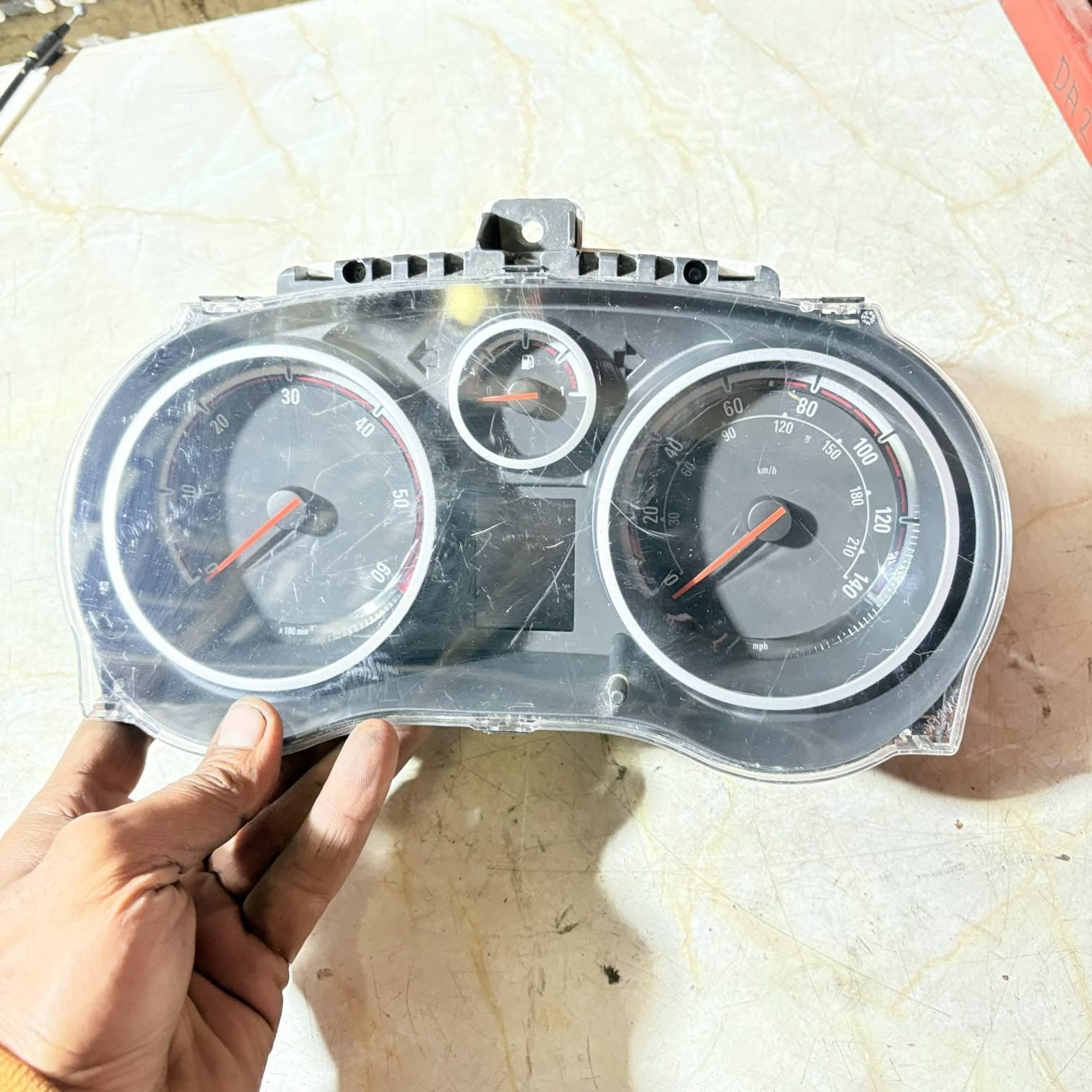 VAUXHALL CORSA D INSTRUMENT CLUSTER SPEEDO CLOCKS DIESEL CDTI 13382755 000229916