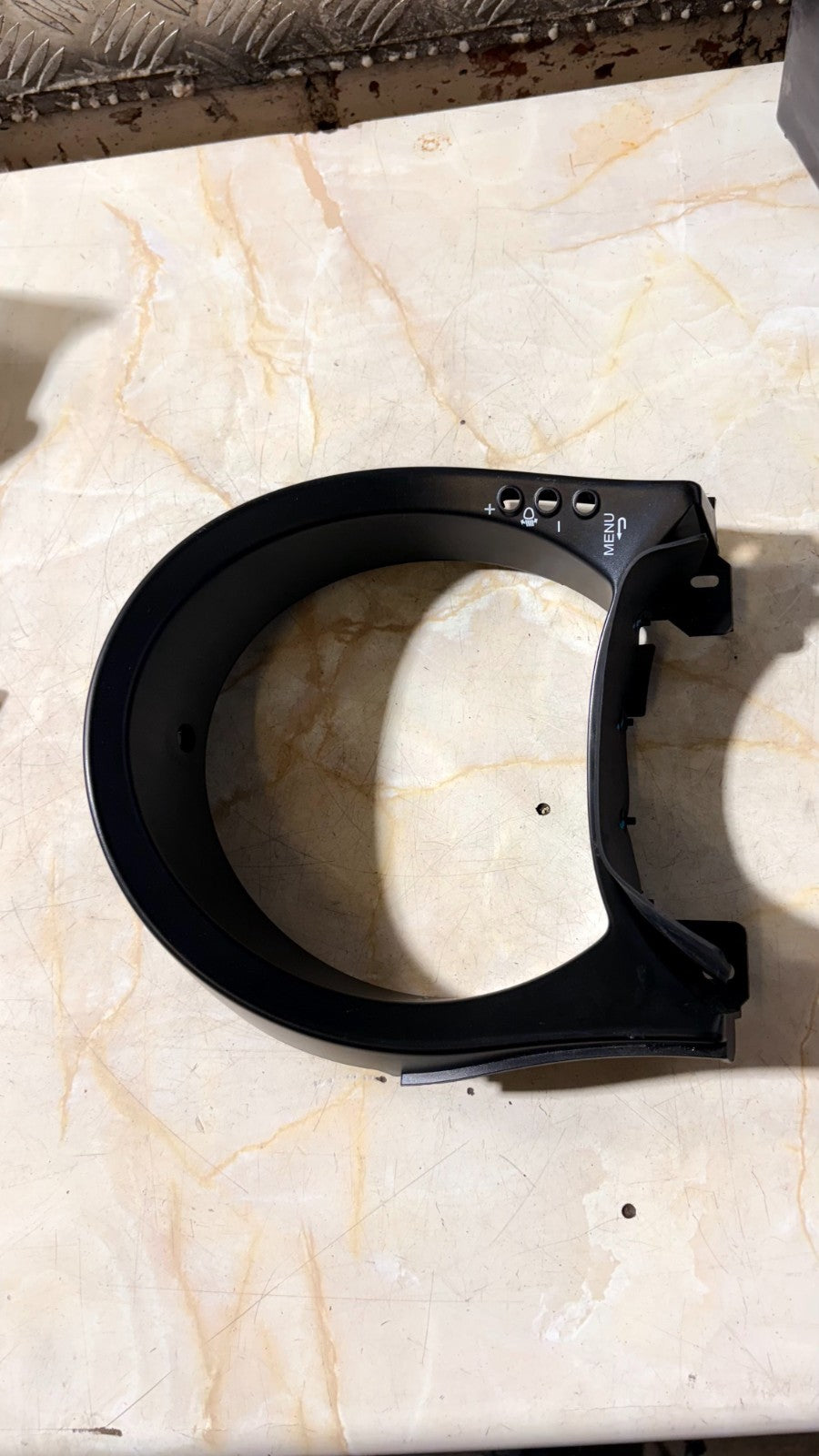 FIAT 500 FACELIFT 2015-2024 SPEEDOMETER INSTRUMENT CLUSTER SURROUND TRIM BEZEL