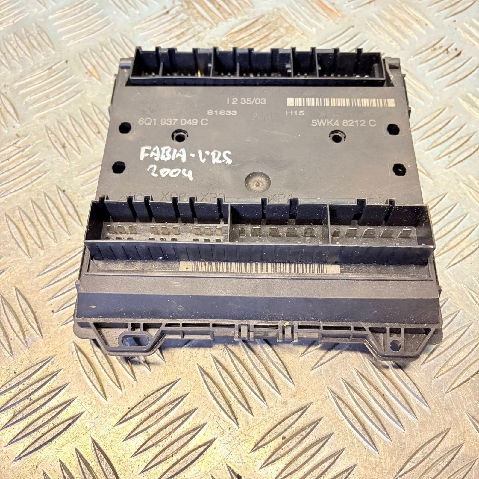 Skoda Fabia VRS 2004 Onboard Power Supply Control Unit 6Q1 937 049 C