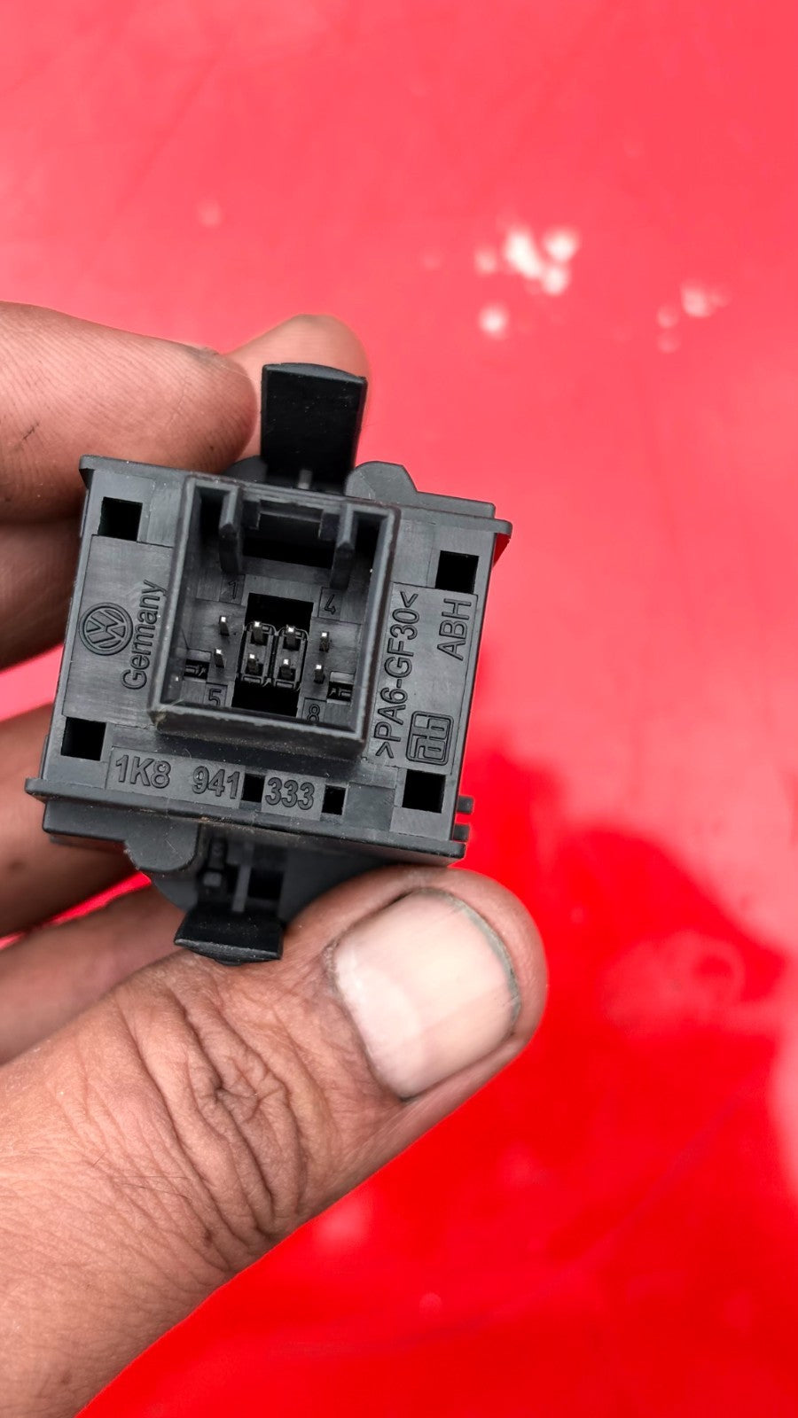 VW Scirocco Headlight Adjustment Roller Switch 1K8941333 2009