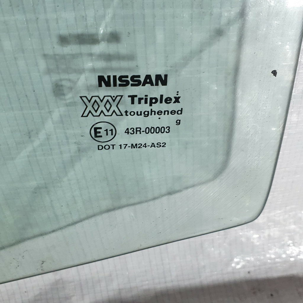 Nissan Primera Door Glass Left Passenger Rear N/S 1999 P11 NSR DROP GLASS