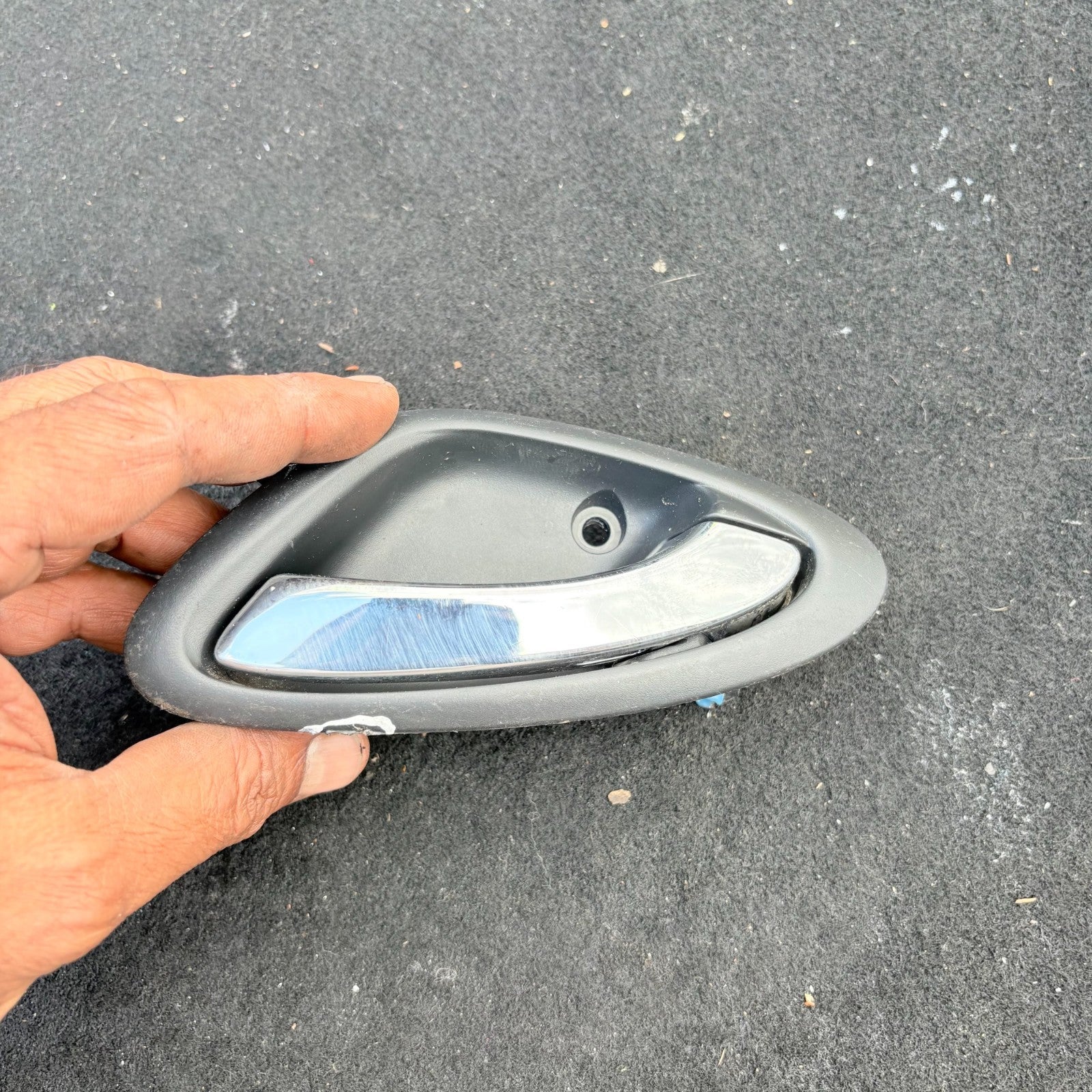 Honda Jazz 2007 O/S Rear Driver Right Side Door Handle Interior