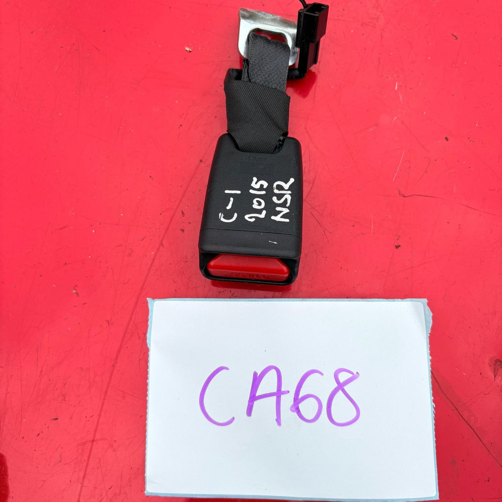 Citroen C1 Mk2 Rear Left Seat Belt Buckle Stalk NSR 2014-2022 (Passenger Side)