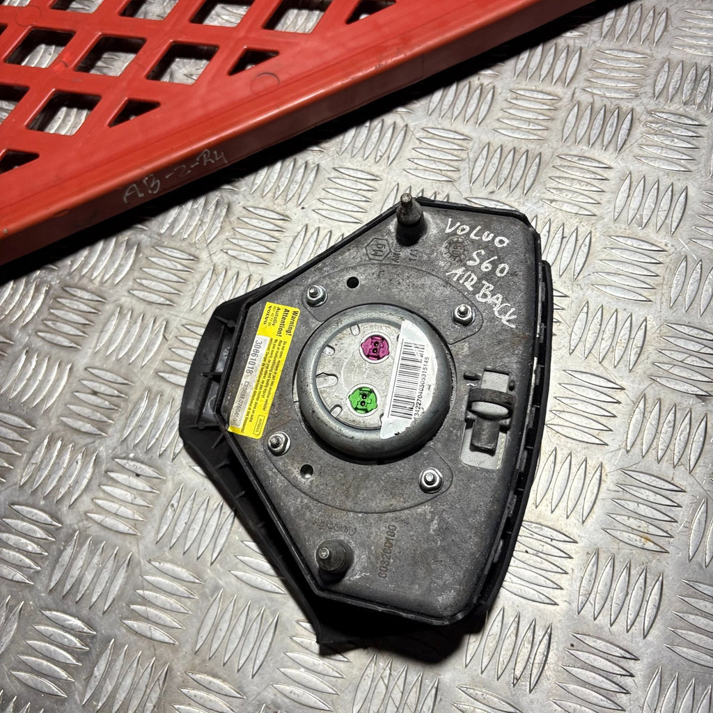 VOLVO S60 SRS BAG STEERING WHEEL FRONT 603260100 MK2 2011-2018