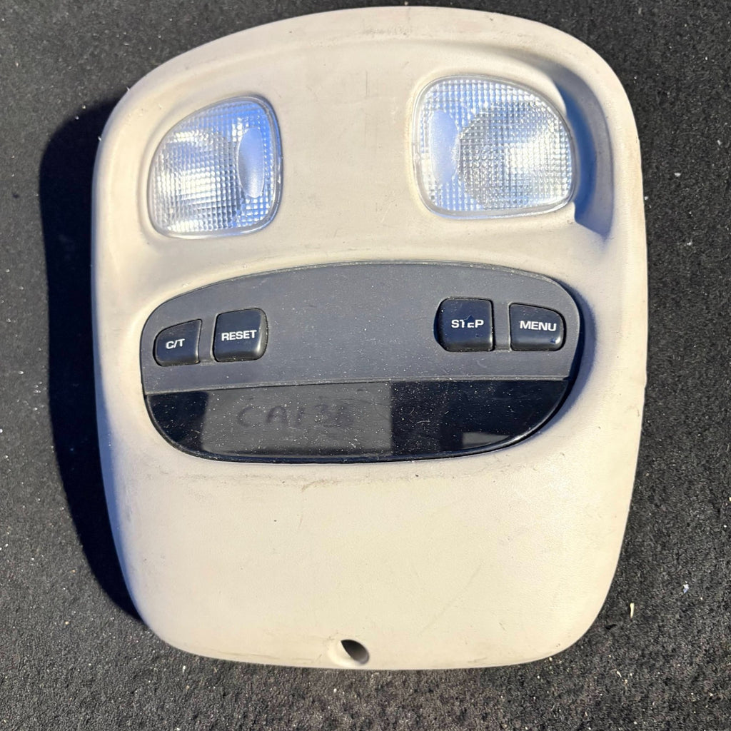 Jeep Cherokee KJ 2002-2007 Overhead Console Roof Light Clock Display 56010351AB