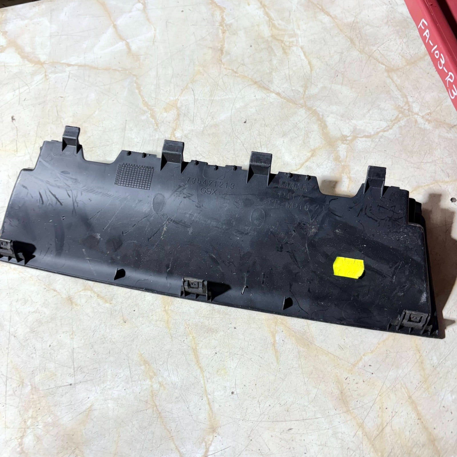 Chrysler Ypsilon Mk2 2011–2014 Lower Tool Panel Bottom Tray 735491213