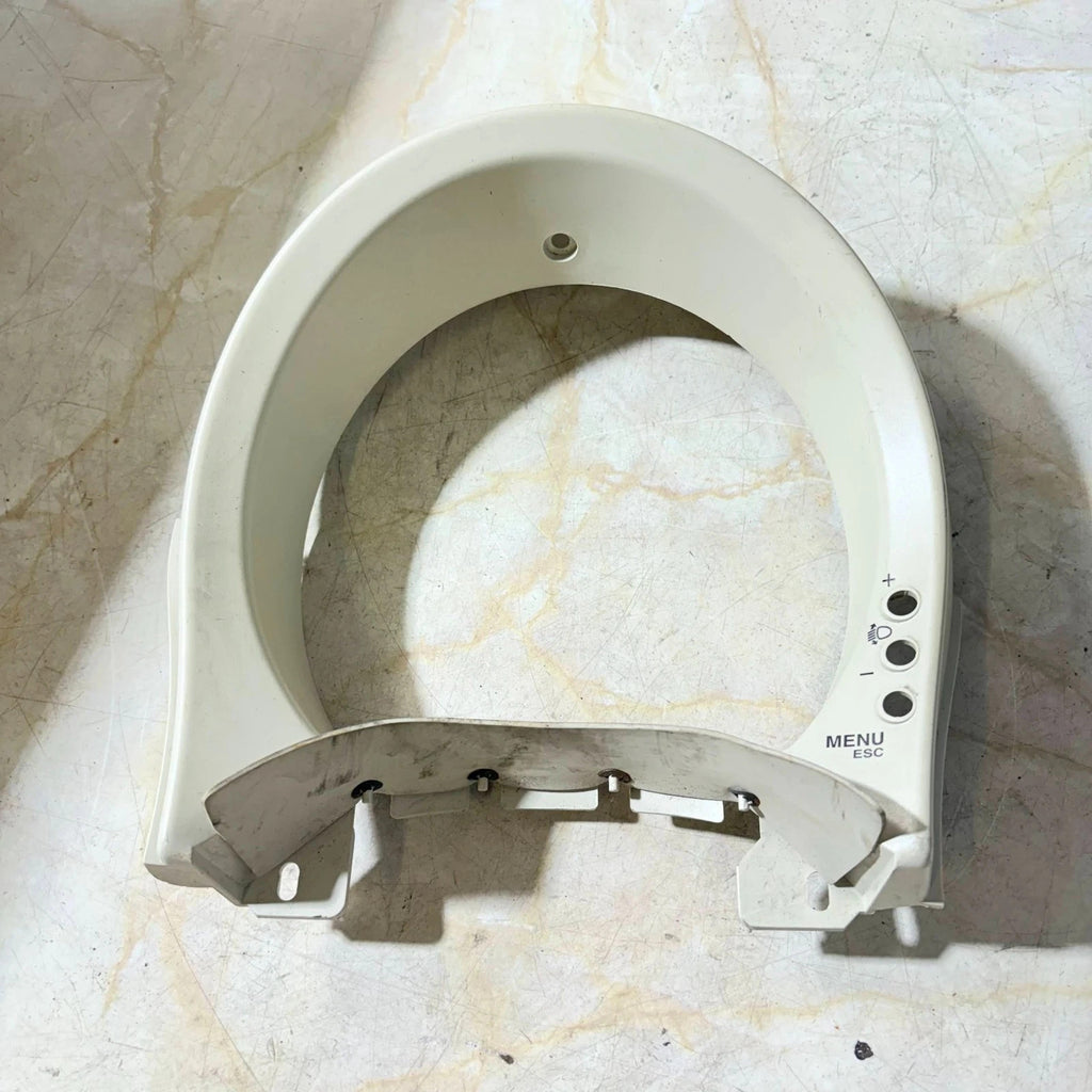 FIAT 500 2007-2015 CREAM INSTRUMENT CLUSTER SPEEDO SURROUND PANEL
