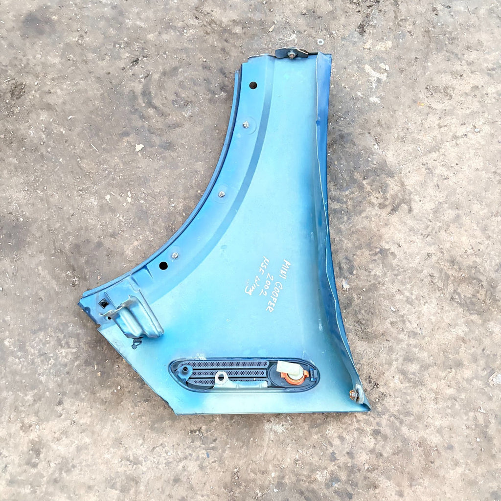 MINI Hatch R50 R53 2002-2006 Front Left Wing Fender Side Panel NSF Blue