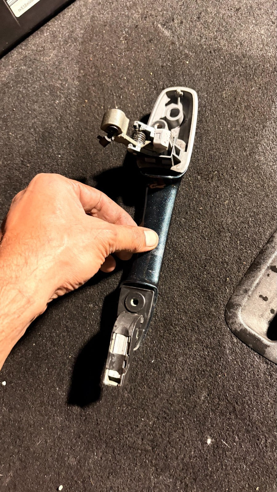 2015 MAZDA 3 OFFSIDE REAR EXTERIOR DOOR HANDLE