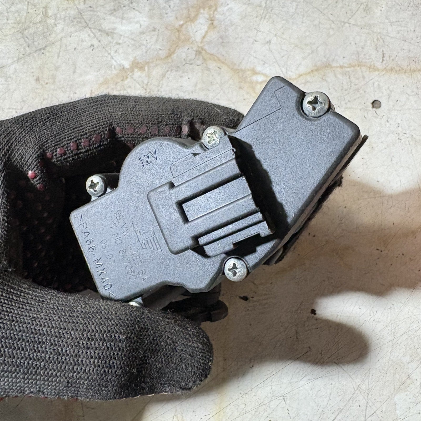 SEAT Alhambra Mk1 1996-2010 Rear Quarter Vent Window Motor Actuator 7M0847080