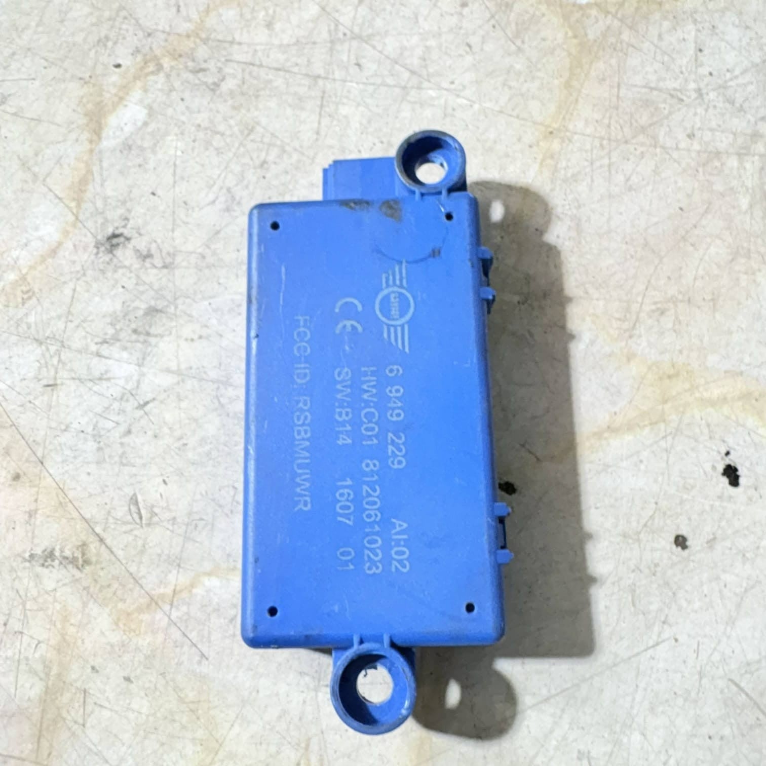 Mini Cooper R52 Convertible Door Alarm Control Sensor Module 6949229 2008