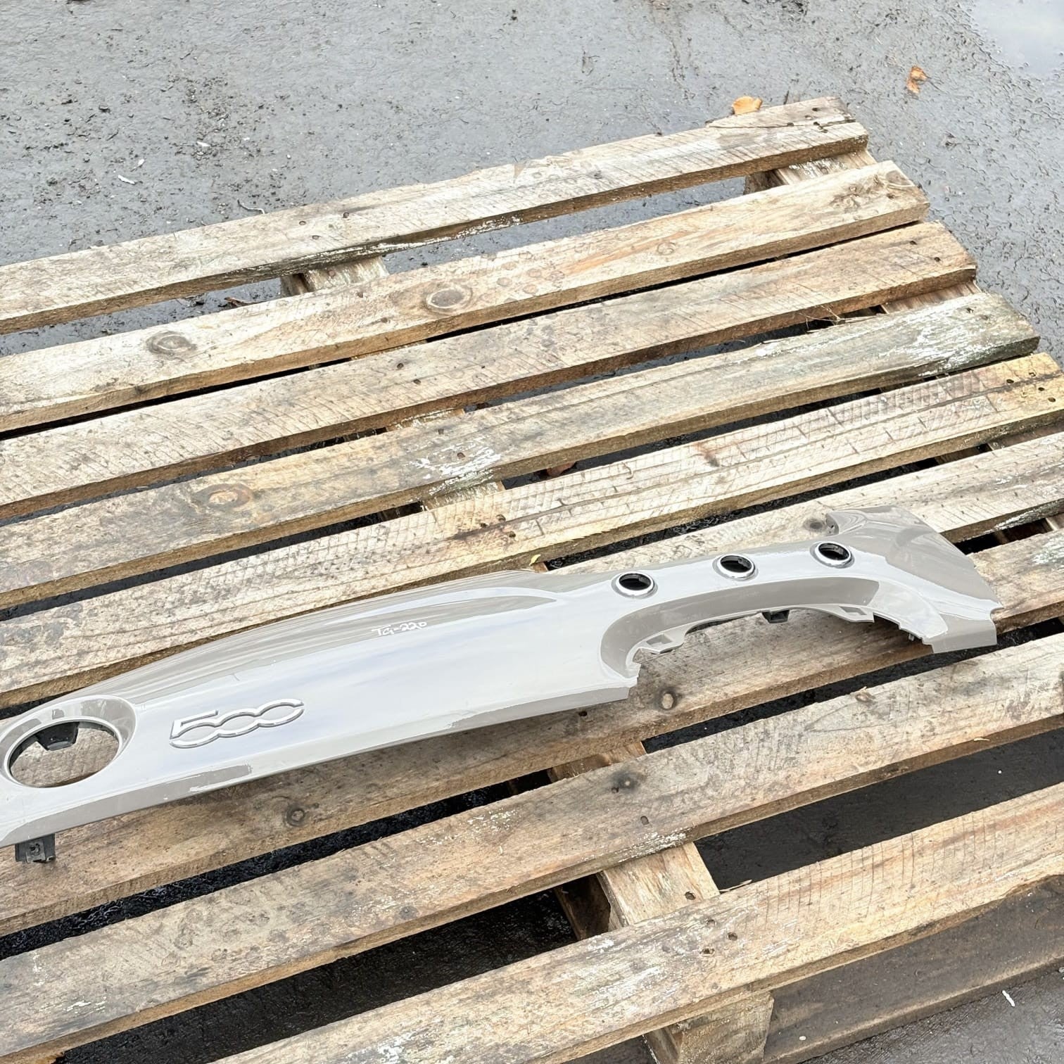 FIAT 500 2008 CENTRE DASHBOARD FASCIA TRIM PANEL 735446000 51803293