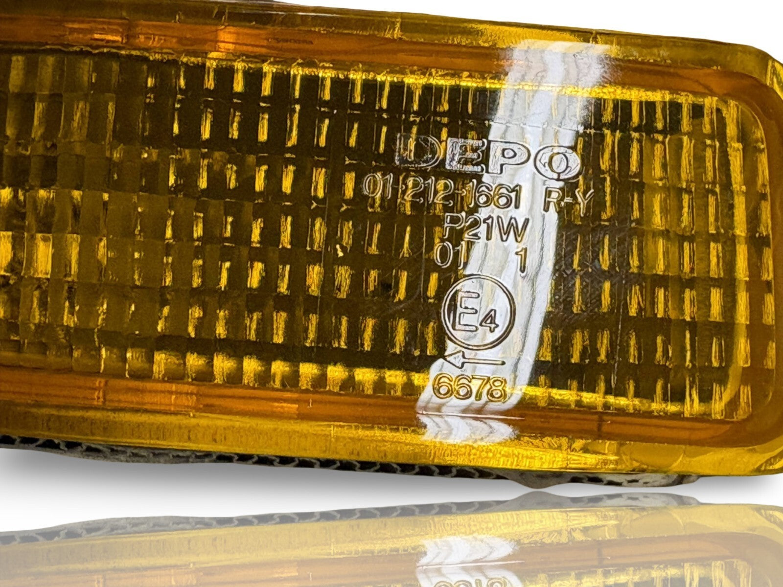 INDICATOR LIGHT BLINKER LAMP RIGHT FRONT DEPO 212-1661R-AE I NEW OE REPLACEMENT