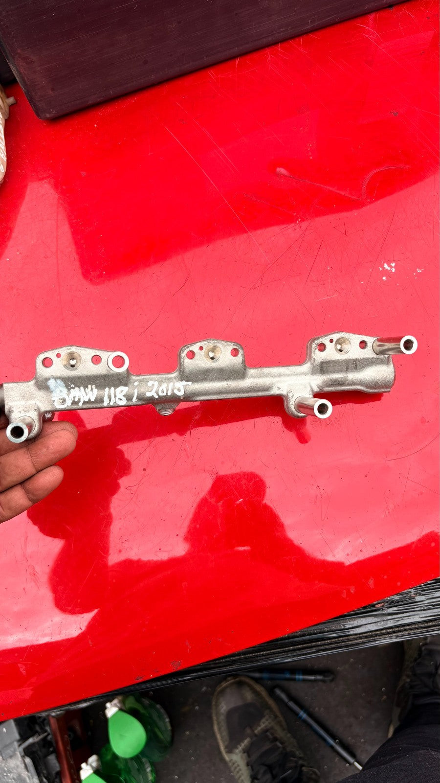 Injection Rail BMW 2015 Fuel High Pressure Injection Rail DE140185 10