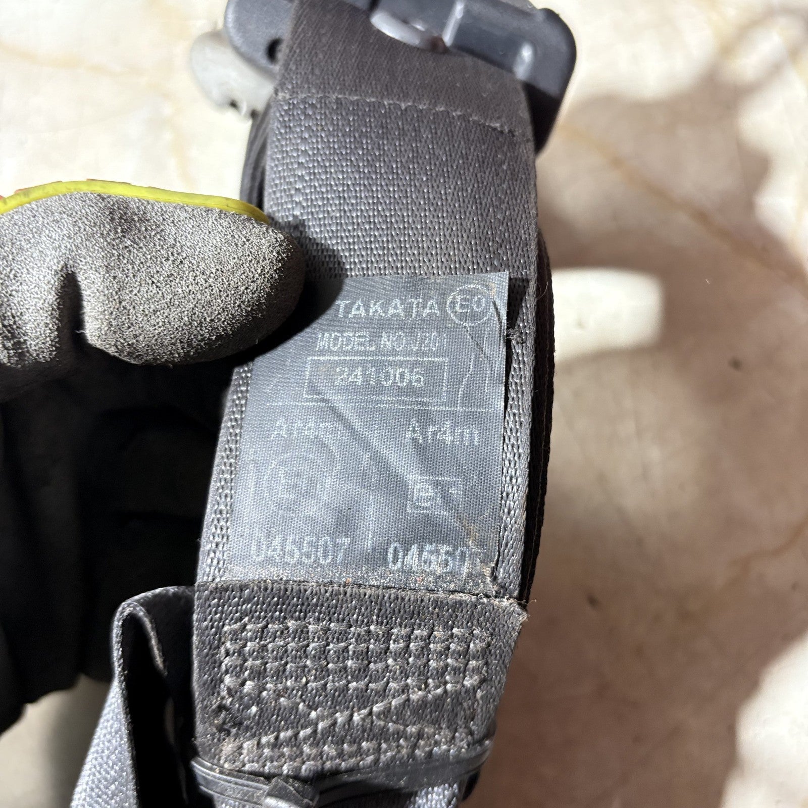 Honda Civic Mk8 2005-2012 Left Nearside Rear Seat Belt 045507