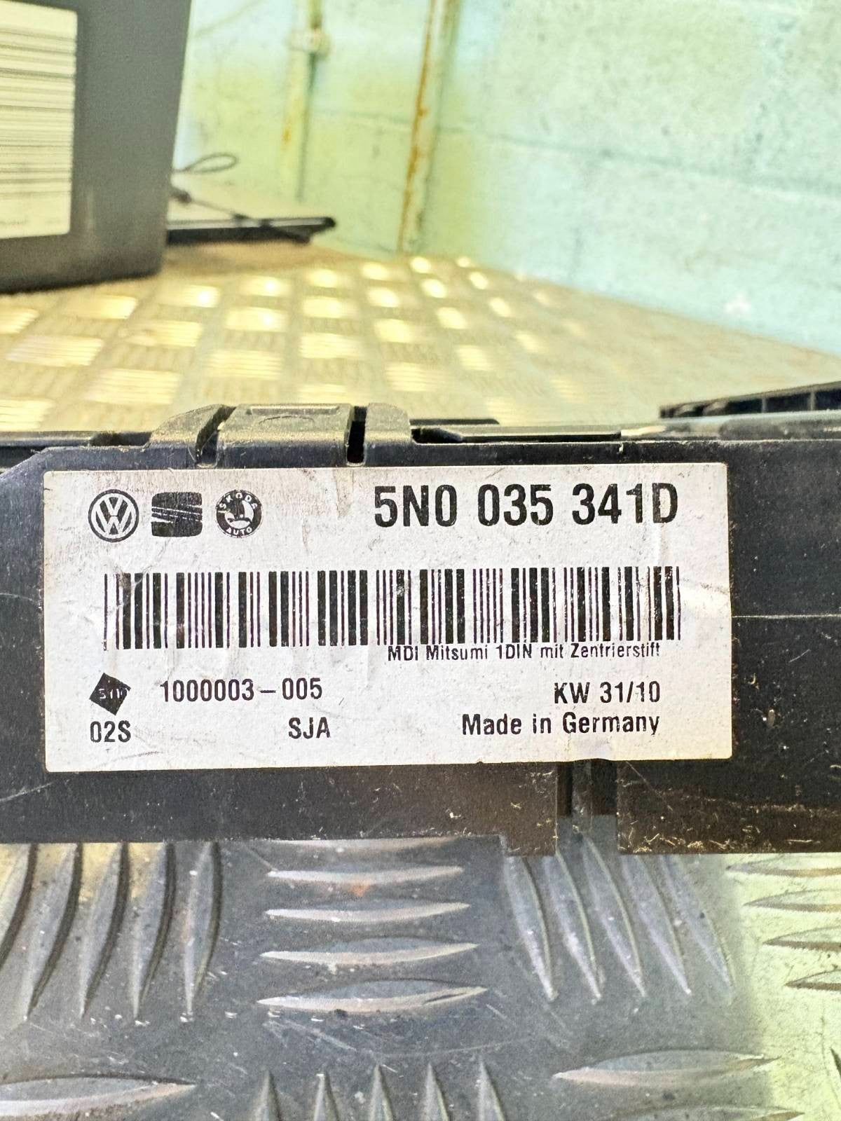 VOLKSWAGEN SCIROCCO MK3 MULTIMEDIA INTERFACE BOX 5N0035341D 2010 BOX65