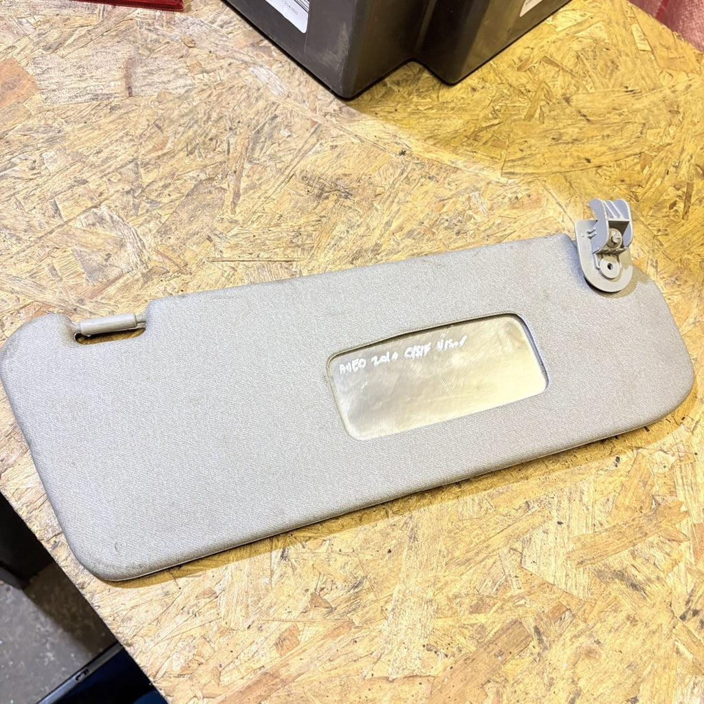 AVEO Volkswagen CORRADO Driver Rear Sun Visor 535857552 2010 30825467 OSF