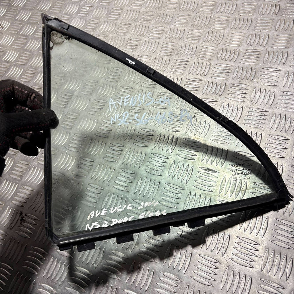 Toyota Avensis Mk2 2003-2009 Left Rear Quarter Glass Window Hatchback 5Dr
