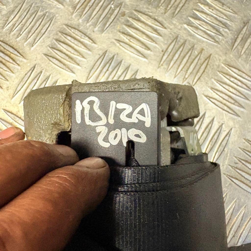 SEAT Ibiza Mk4 6J 6P 5DR 2008-2017 Rear Left NSR Seat Belt 6J0857805A TRW