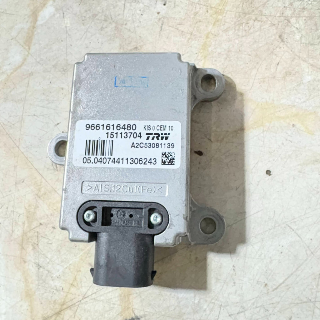PEUGEOT 407 2004-2011 ESP STABILITY CONTROL YAW RATE SENSOR MODULE 9661616480